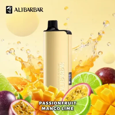 Passionfruit Mango Lime  - ALIBARBAR INGOT 9000 Puffs